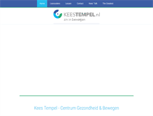 Tablet Screenshot of keestempel.nl